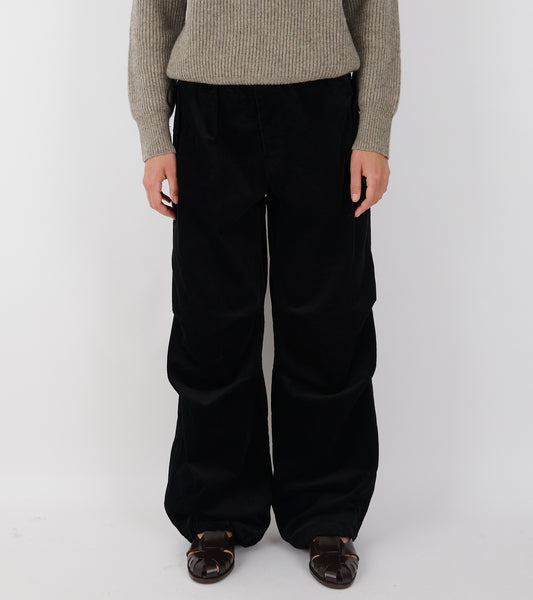 Baby Corduroy Ufo Pants Black