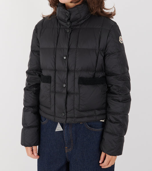 Jarcieu Braided Trim Down Jacket Black