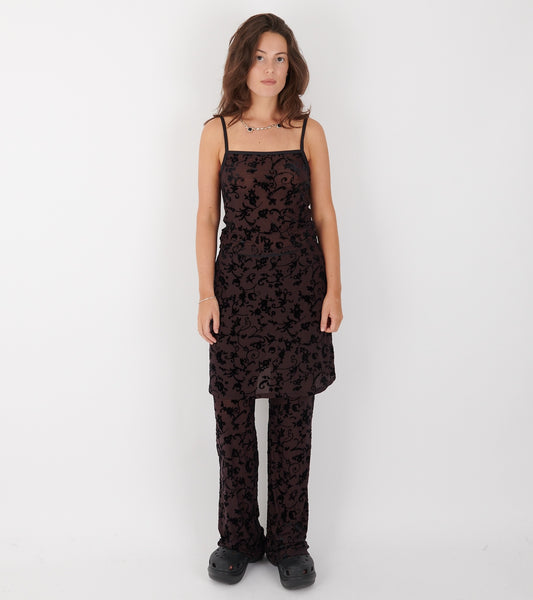 Wonder Reversed Pants Brown/Black