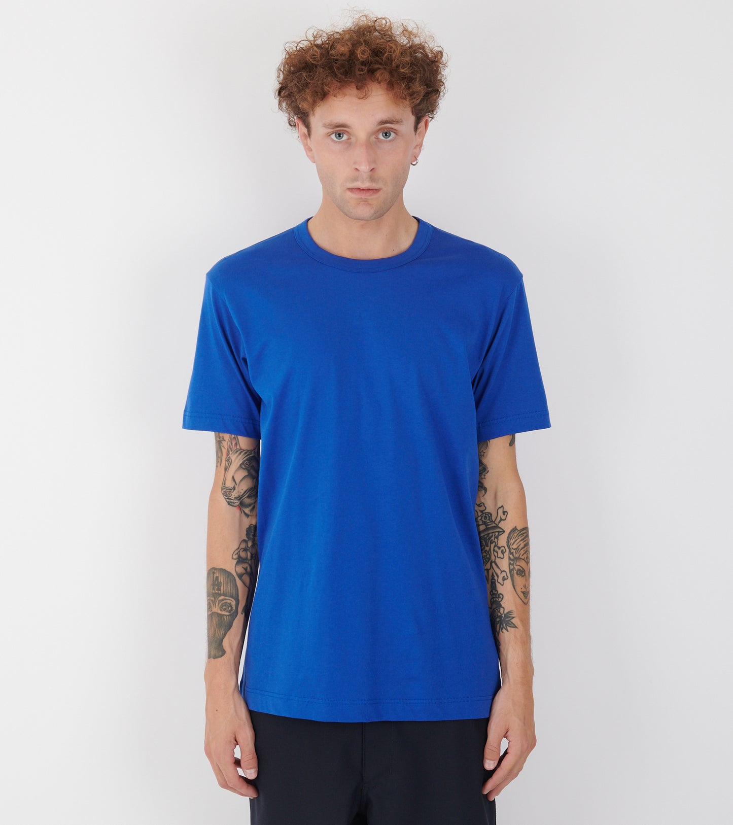 Back Logo T-shirt Cobalt Blue