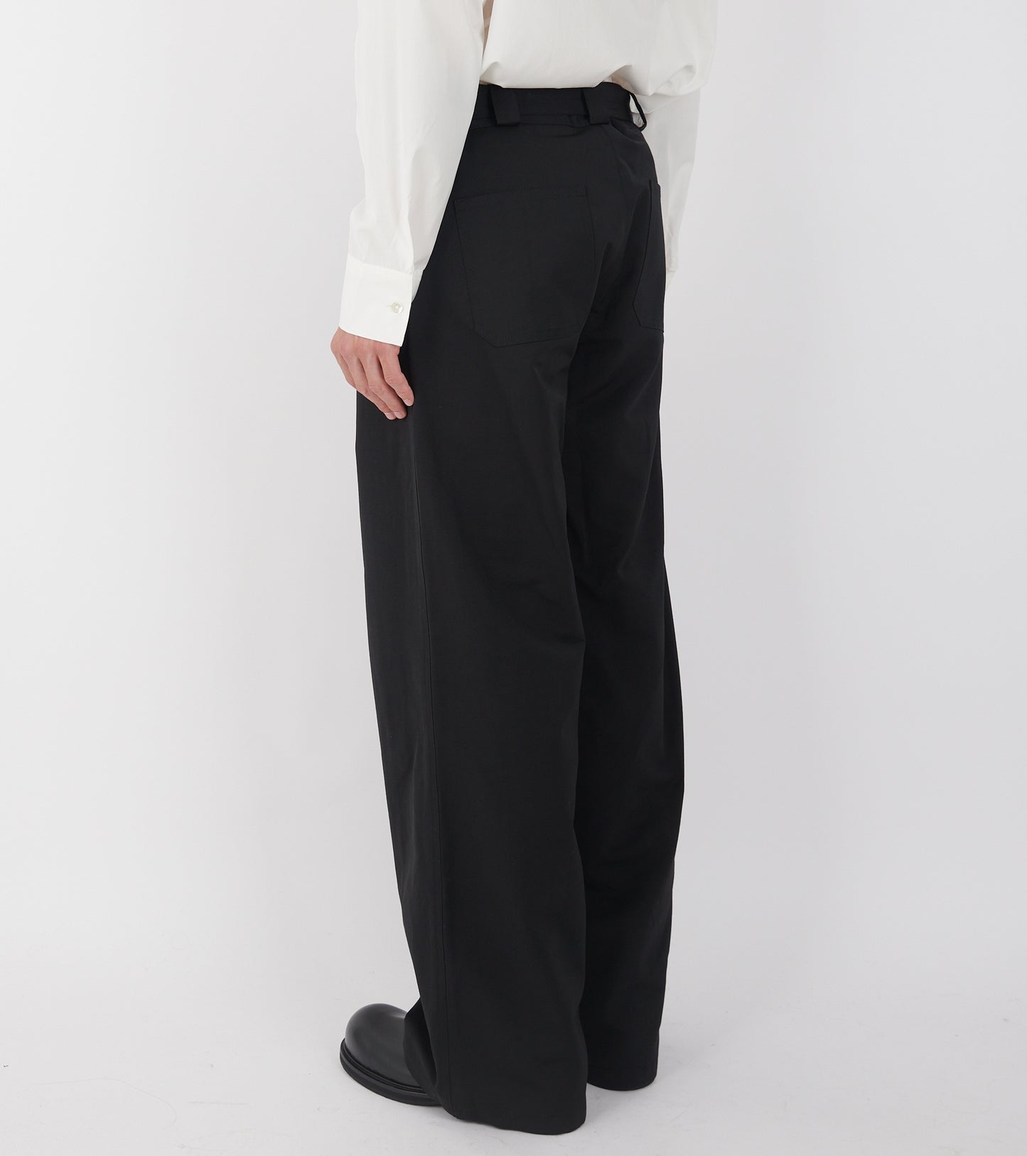 Belt Trousers Black