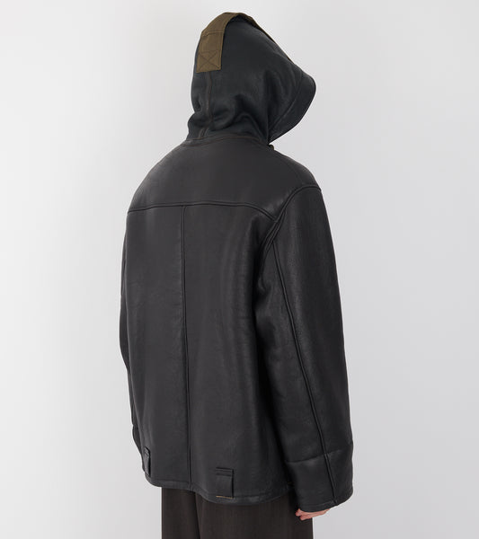 Blizzard Jacket Natural Aviator Shearling