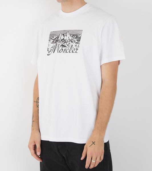 Mountain Logo T-shirt White
