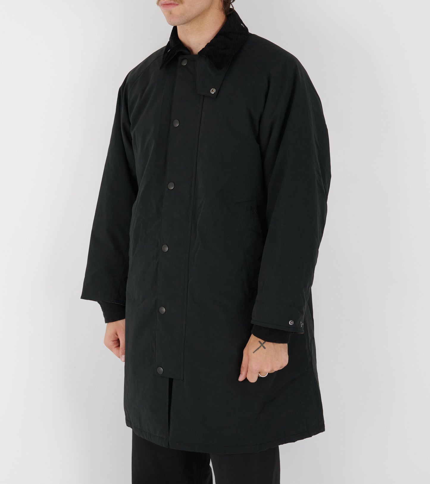 Barbour Padded Exmoor Coat Black
