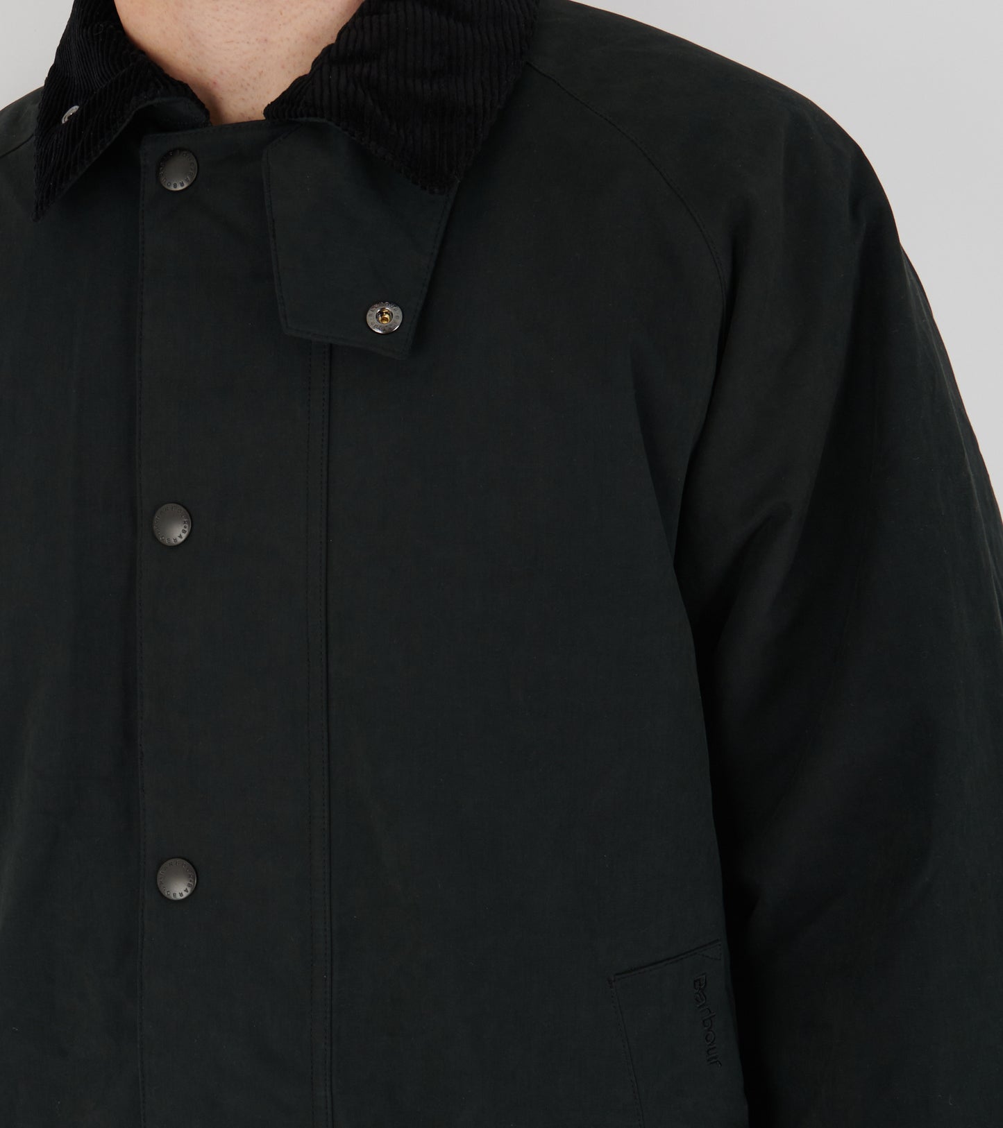 Barbour Padded Exmoor Coat Black