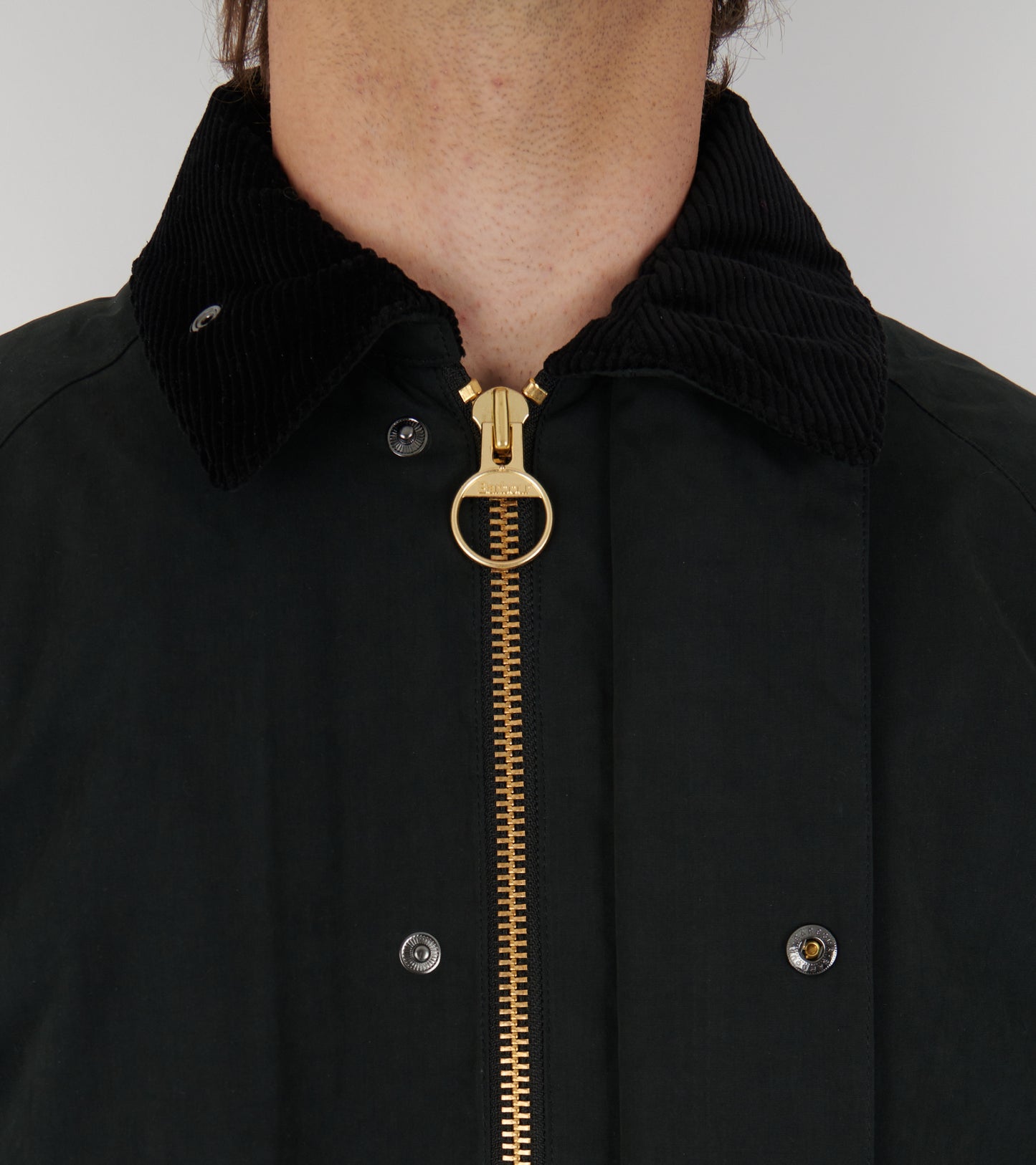Barbour Padded Exmoor Coat Black