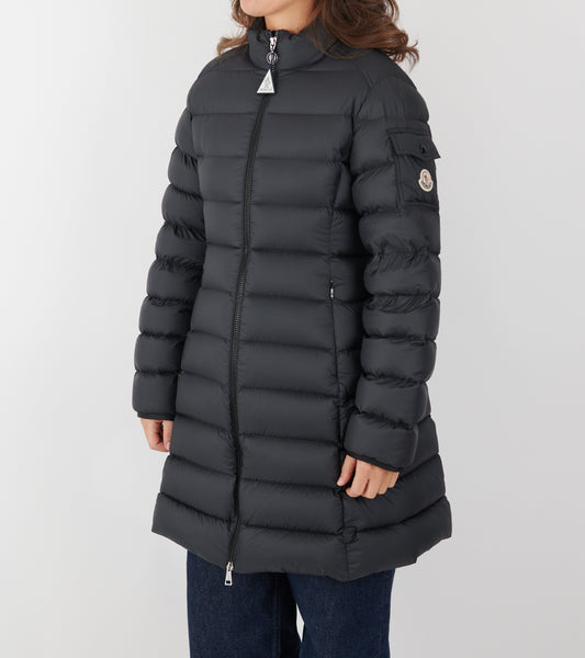 Igesse Mid-Length Down Jacket Black