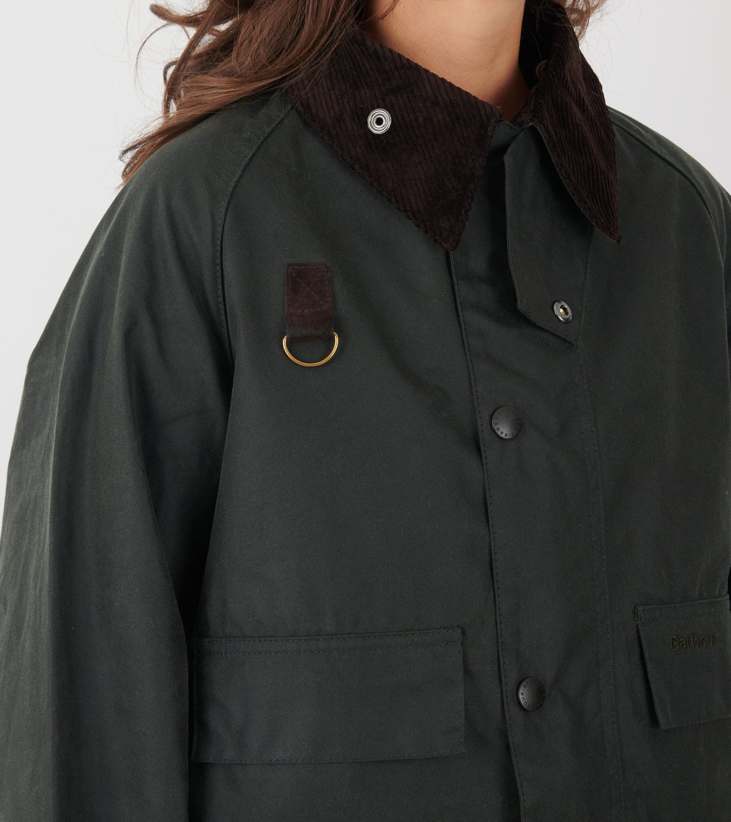 Barbour Spey Wax Jacket Sage