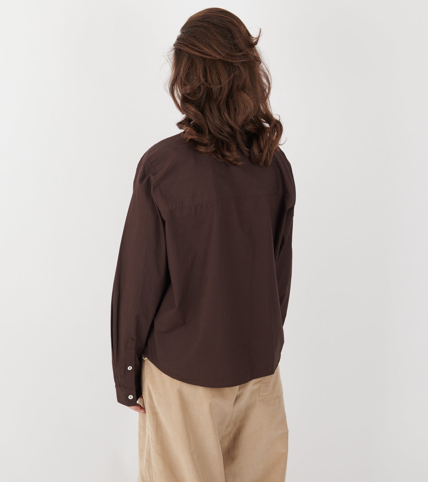 Agnes Shirt Dark Brown