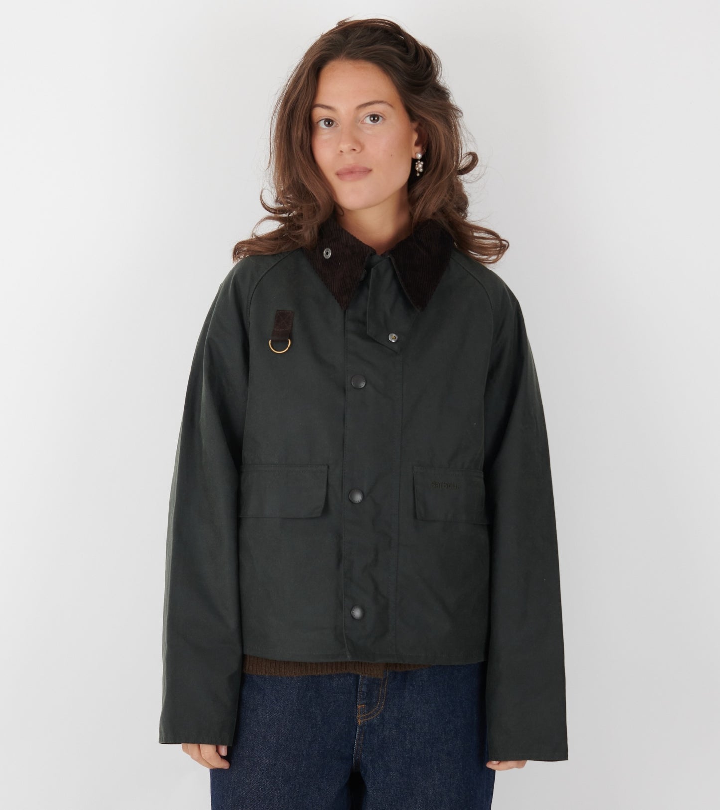 Barbour Spey Wax Jacket Sage