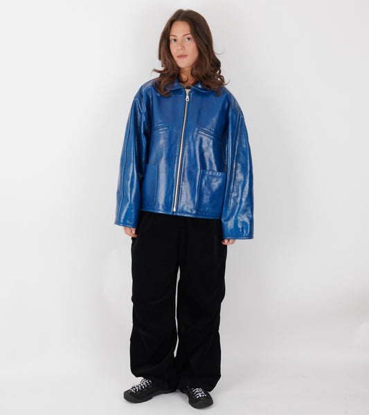 Leather Flying Jacket Canada Blue