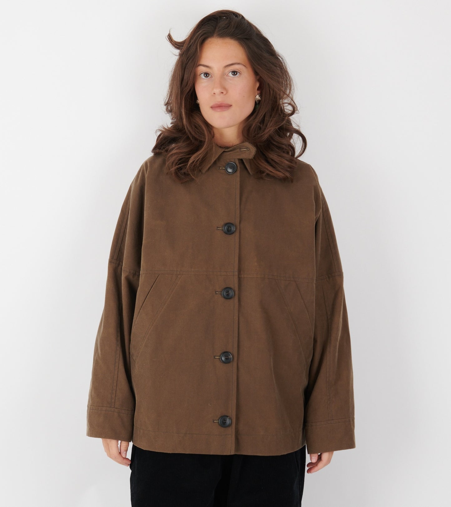 Moa Oilskin Jacket Bark