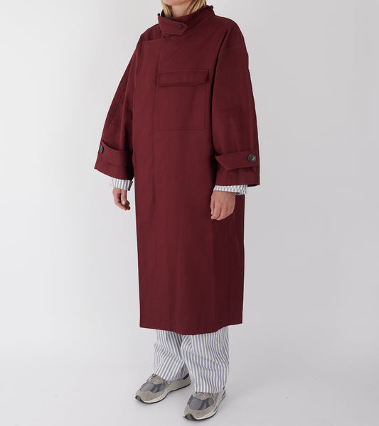 Water Resistant Coat Burgundy
