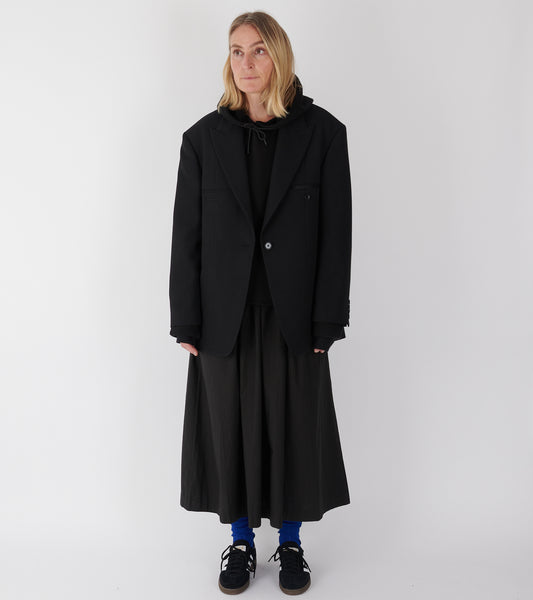Single Breasted Jacket Black