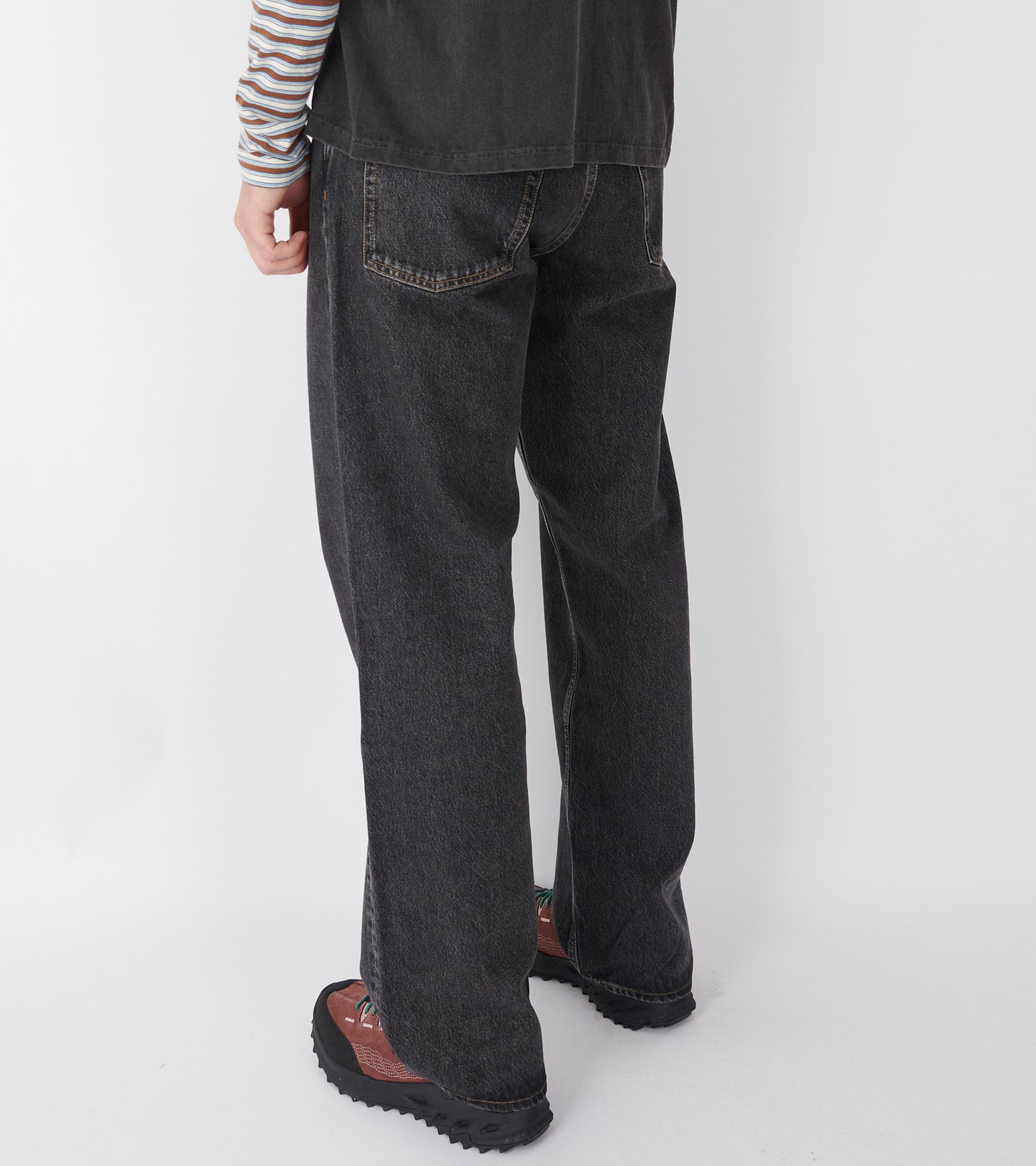 Loose Jeans Black Stone