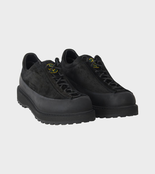 Low Top Suede Sneakers Black