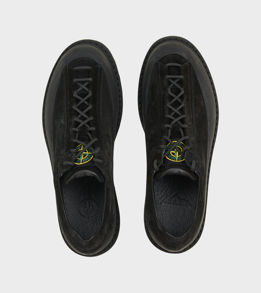 Low Top Suede Sneakers Black
