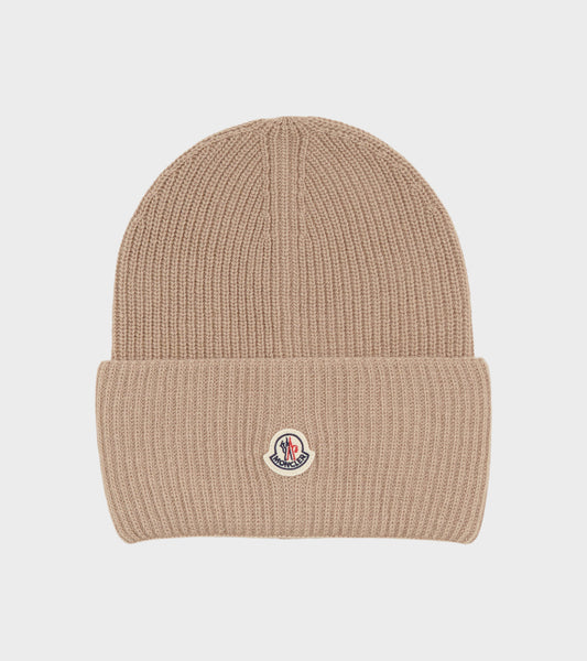 Wool Beanie Beige