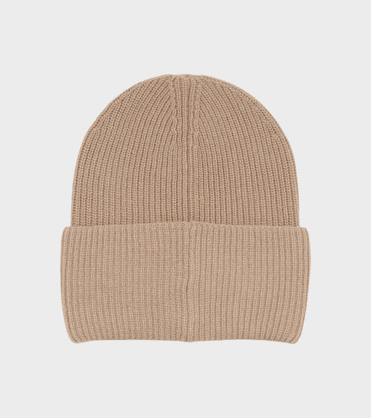 Wool Beanie Beige