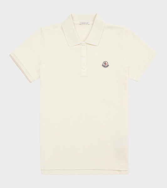 S/S Polo Shirt Off White/Beige