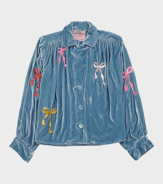 Bonsai Bow Shirt Blue