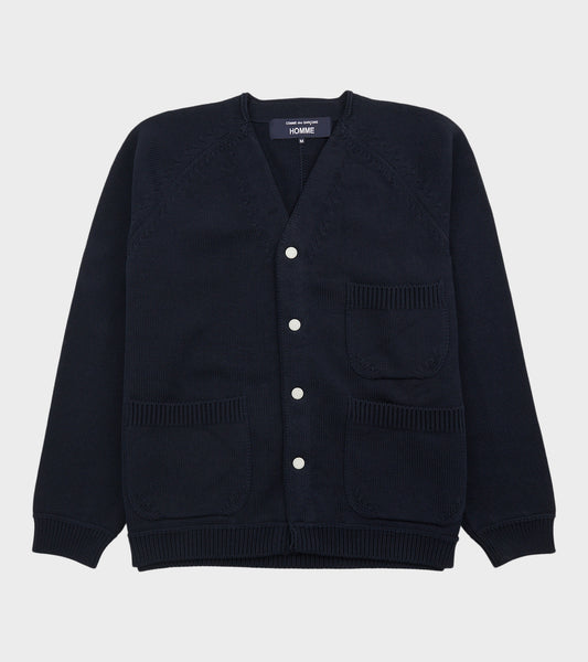 Pocket Cardigan Navy