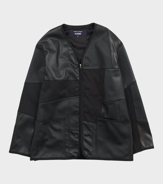 Patchwork Jacket Black