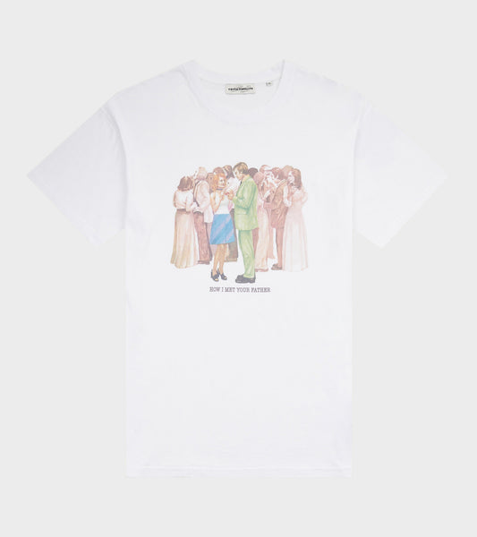 Carne Meet Cute (How I Met Your Father) T-shirt White