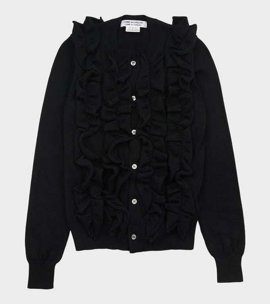 Fringe Sweater Black