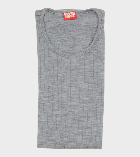 101 Wool Rib Light Grey