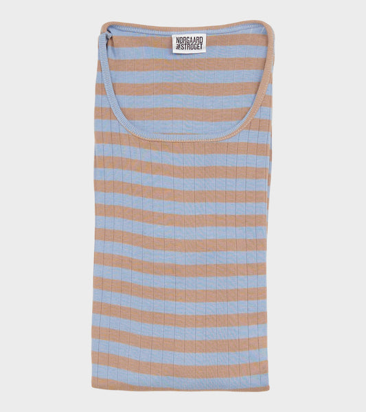 101 Rib Broadway Camel/Light Blue