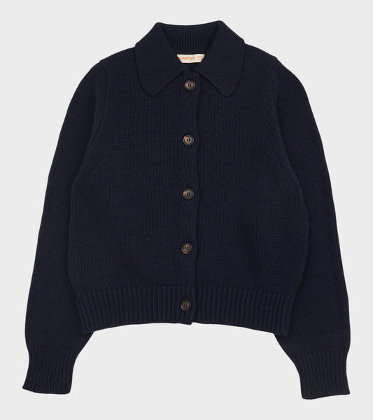 Winny Collared Jacket Navy