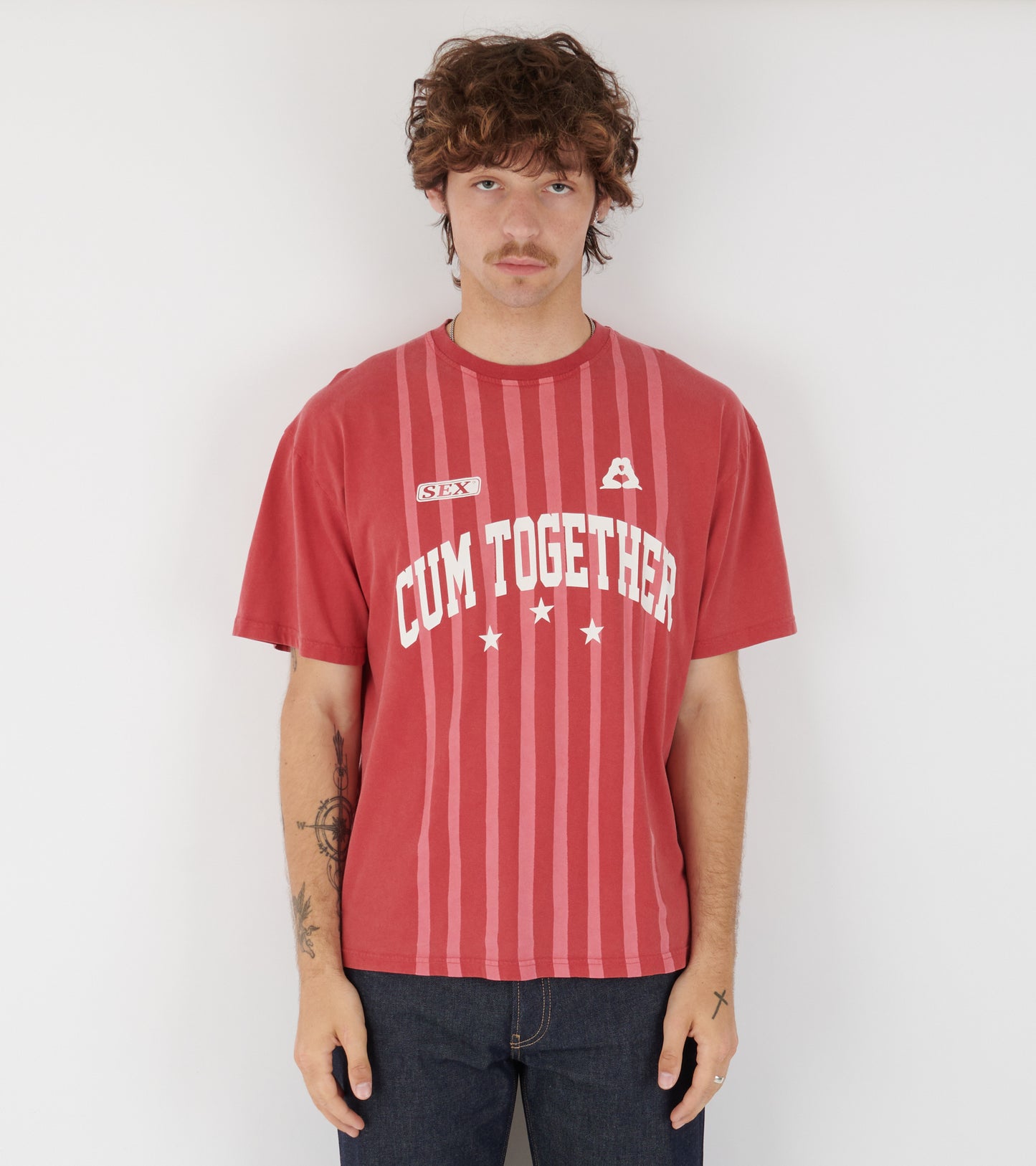 Team Player T-shirt Off-Red