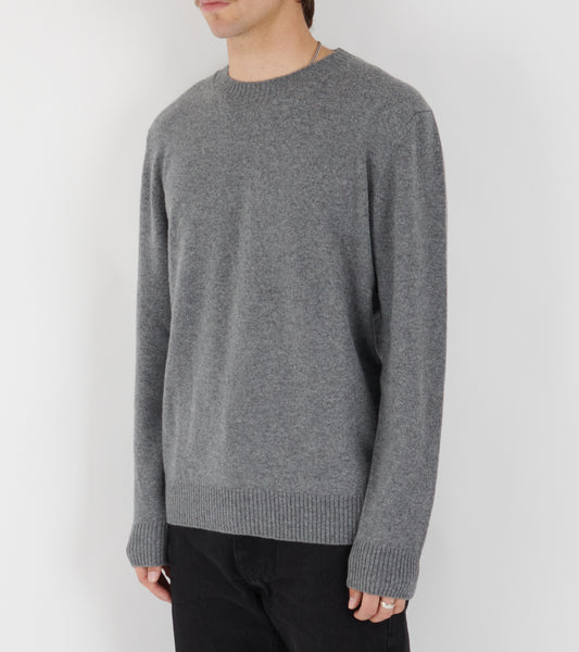 Norse Standard Merino Lambswool Sweater Grey Melange