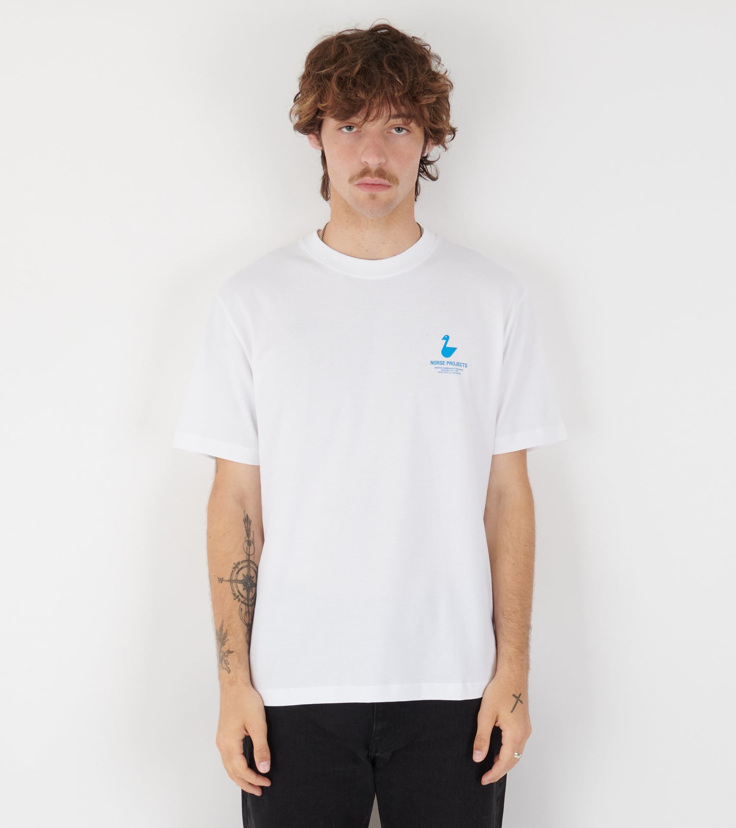 Johannes Organic The Lakes Print T-Shirt White