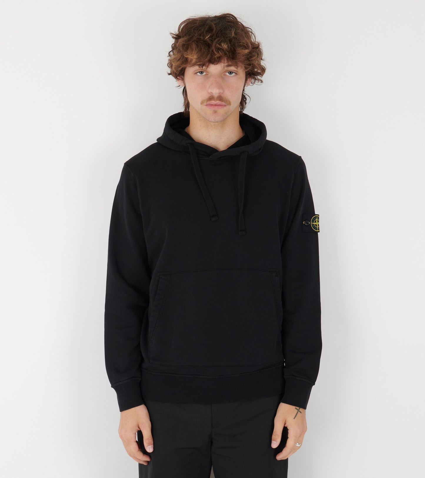 Heavy Cotton Hoodie Black