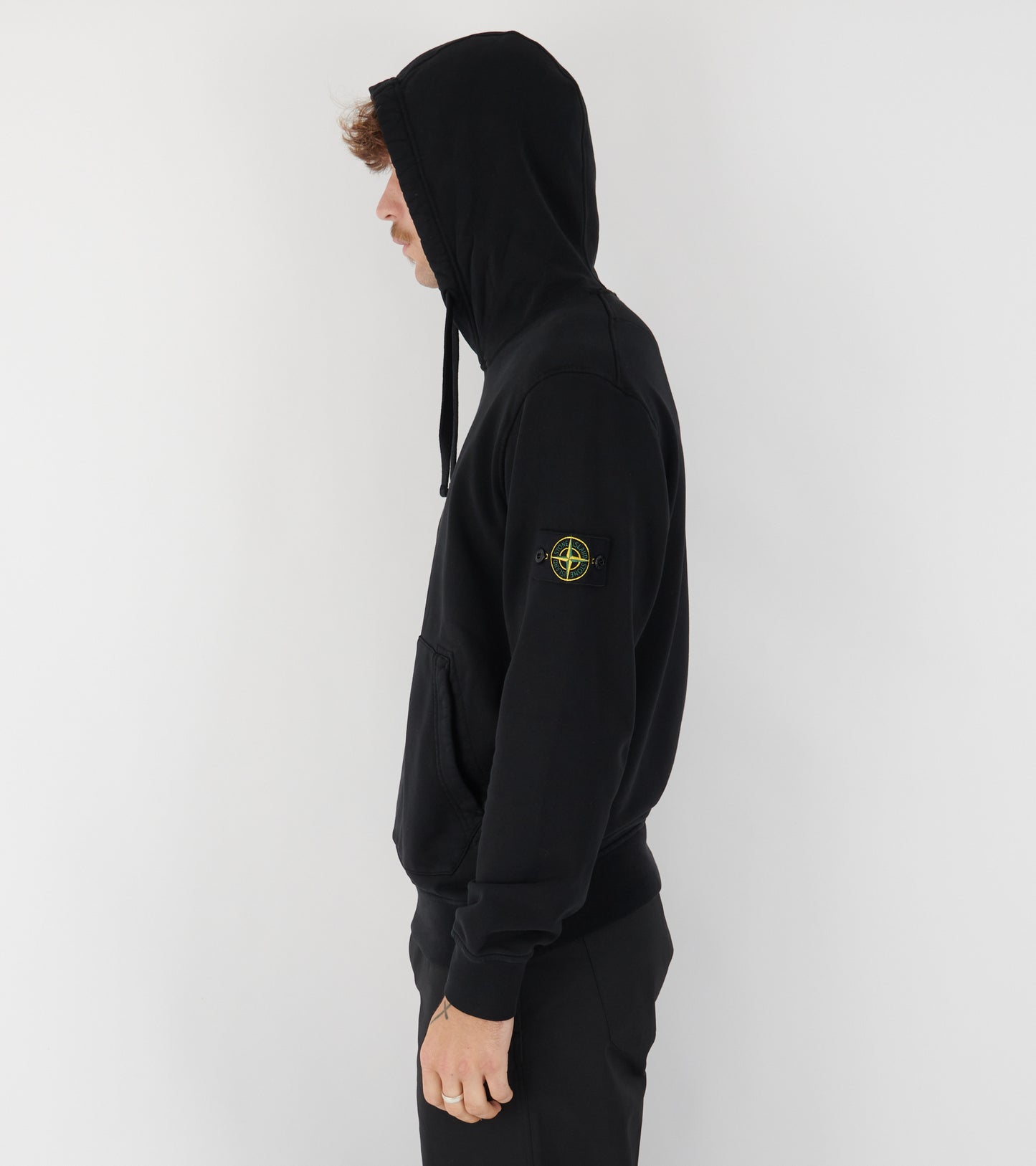 Heavy Cotton Hoodie Black