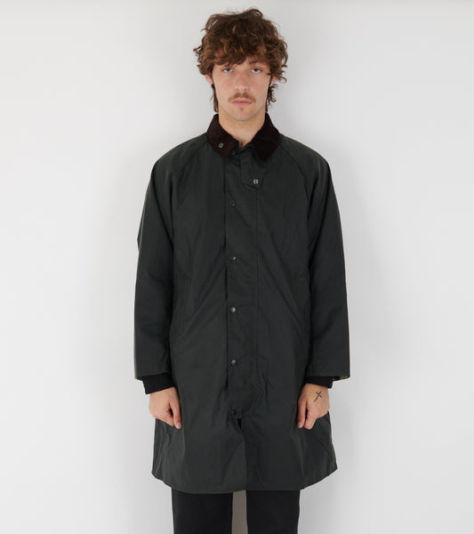 Barbour Modified Exmoor Wax Coat Sage