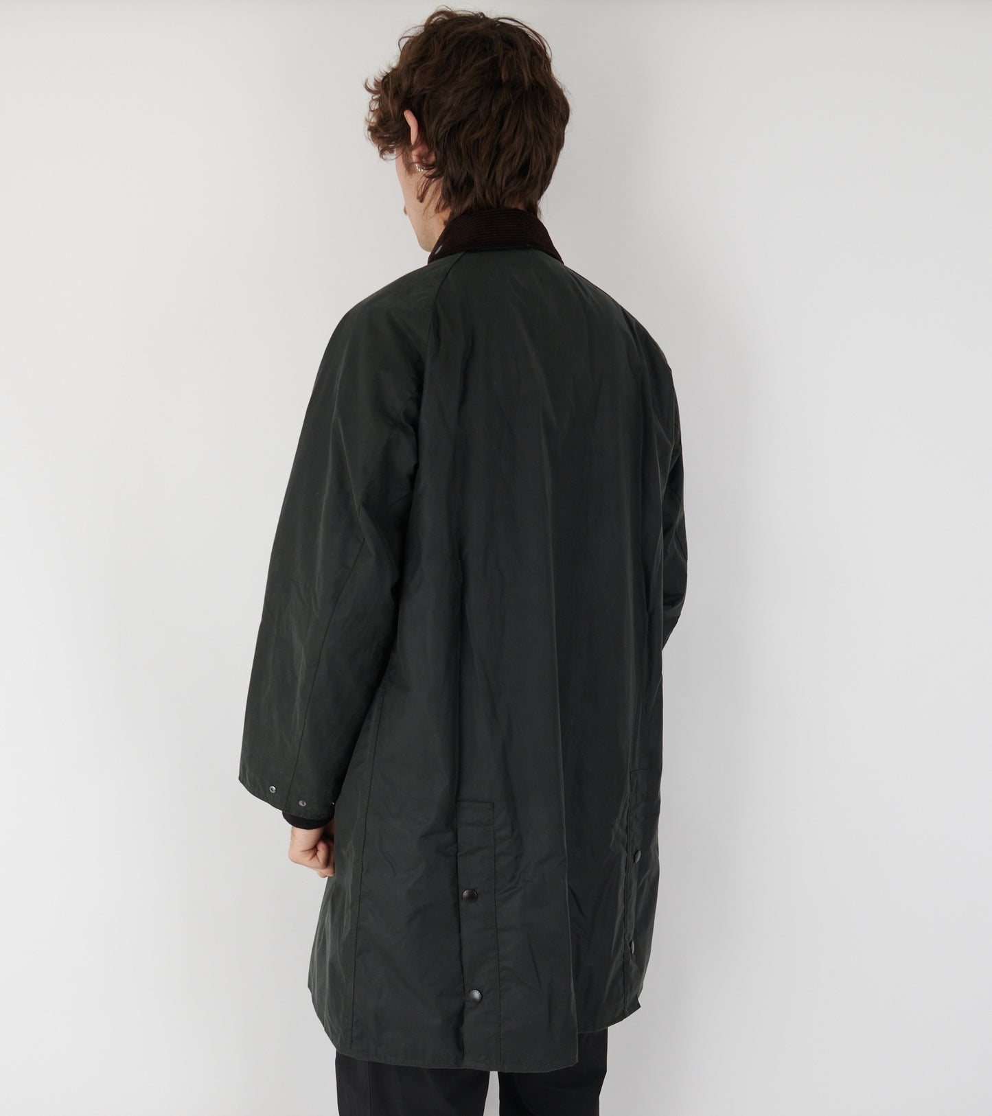 Barbour Modified Exmoor Wax Coat Sage