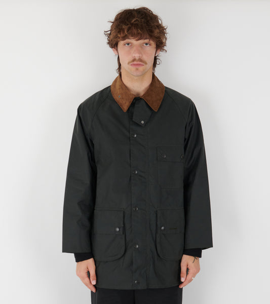 Barbour OS Solway Wax Jacket Sage