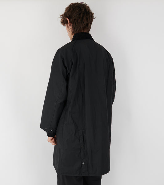 Barbour Modified Exmoor Wax Coat Black