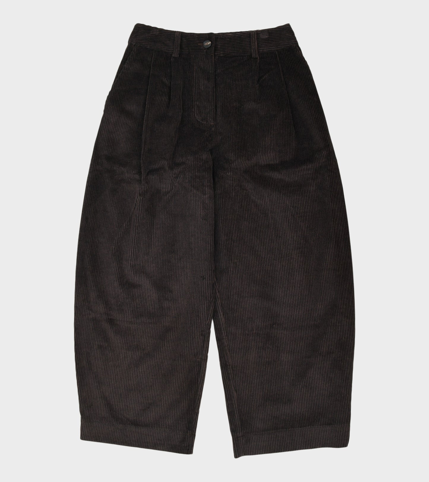 Japanese Two-Tone Corduroy Robyn Trouser Taupes