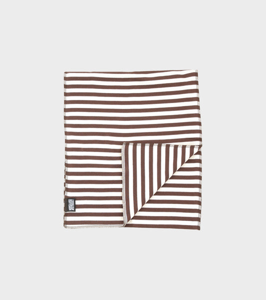 Scarf Interlock Brown/Ecru