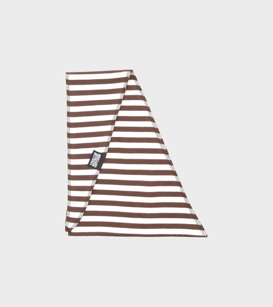 Scarf Triangle Brown/Ecru