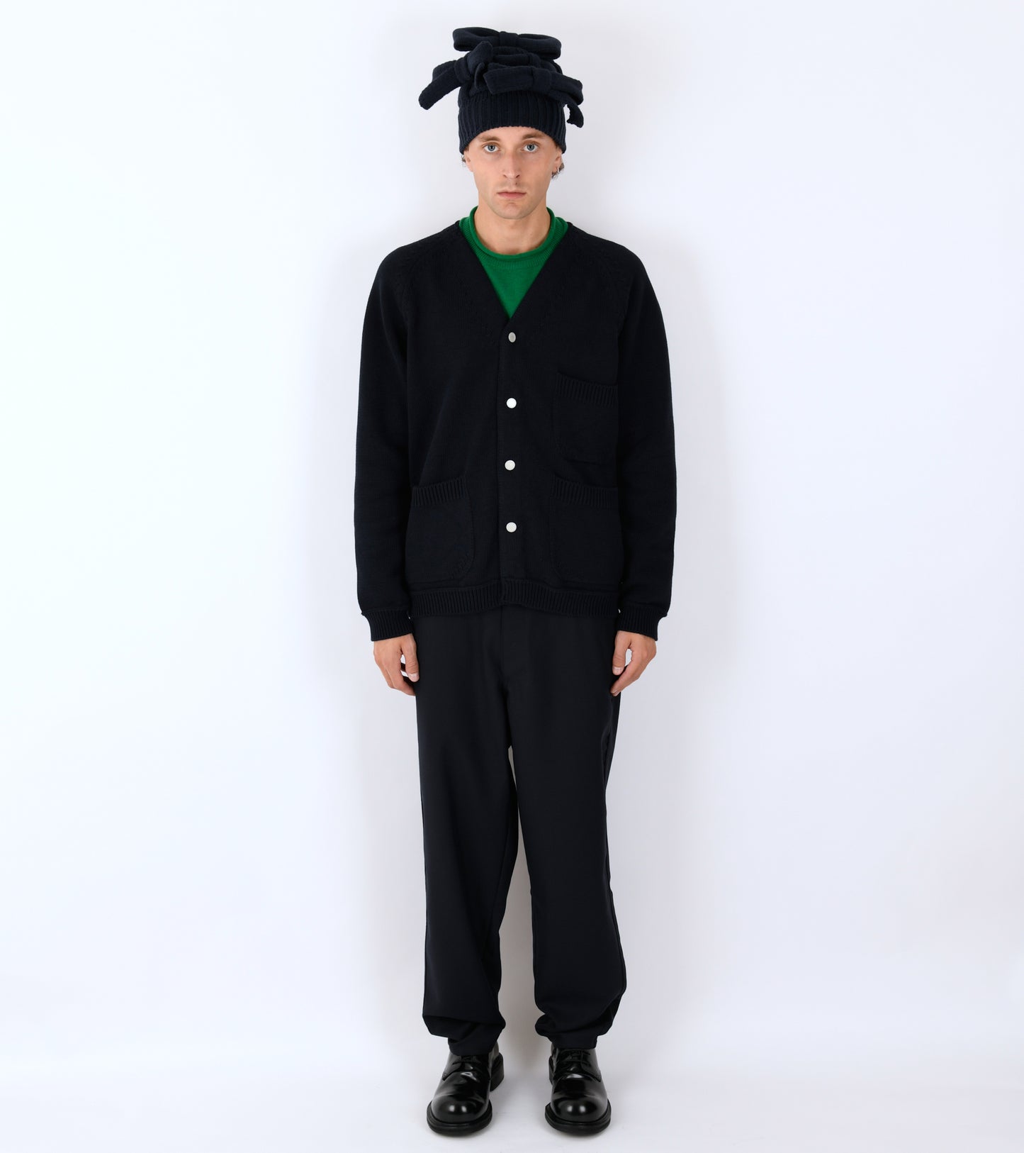 Pocket Cardigan Navy