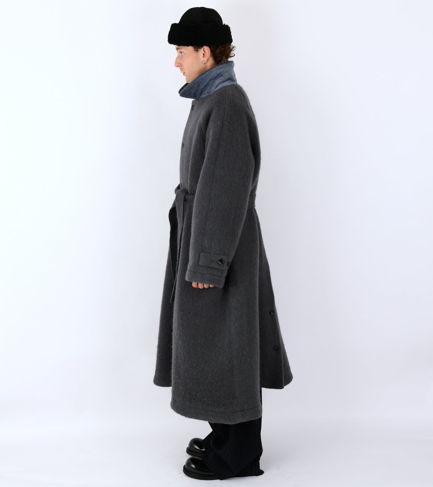 Mens Wickham Coat Slate