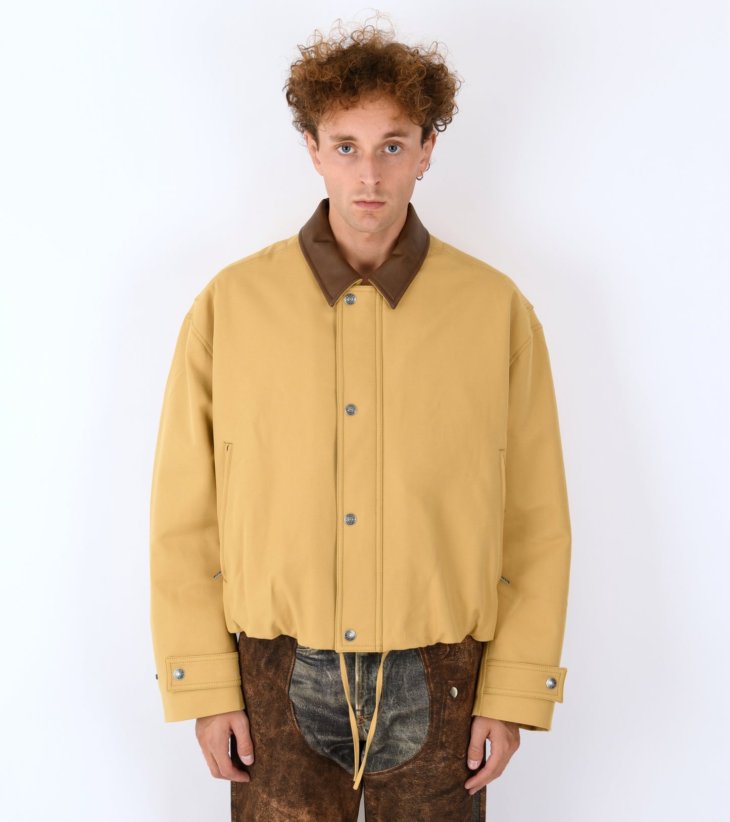 Twill Jacket Sand Beige
