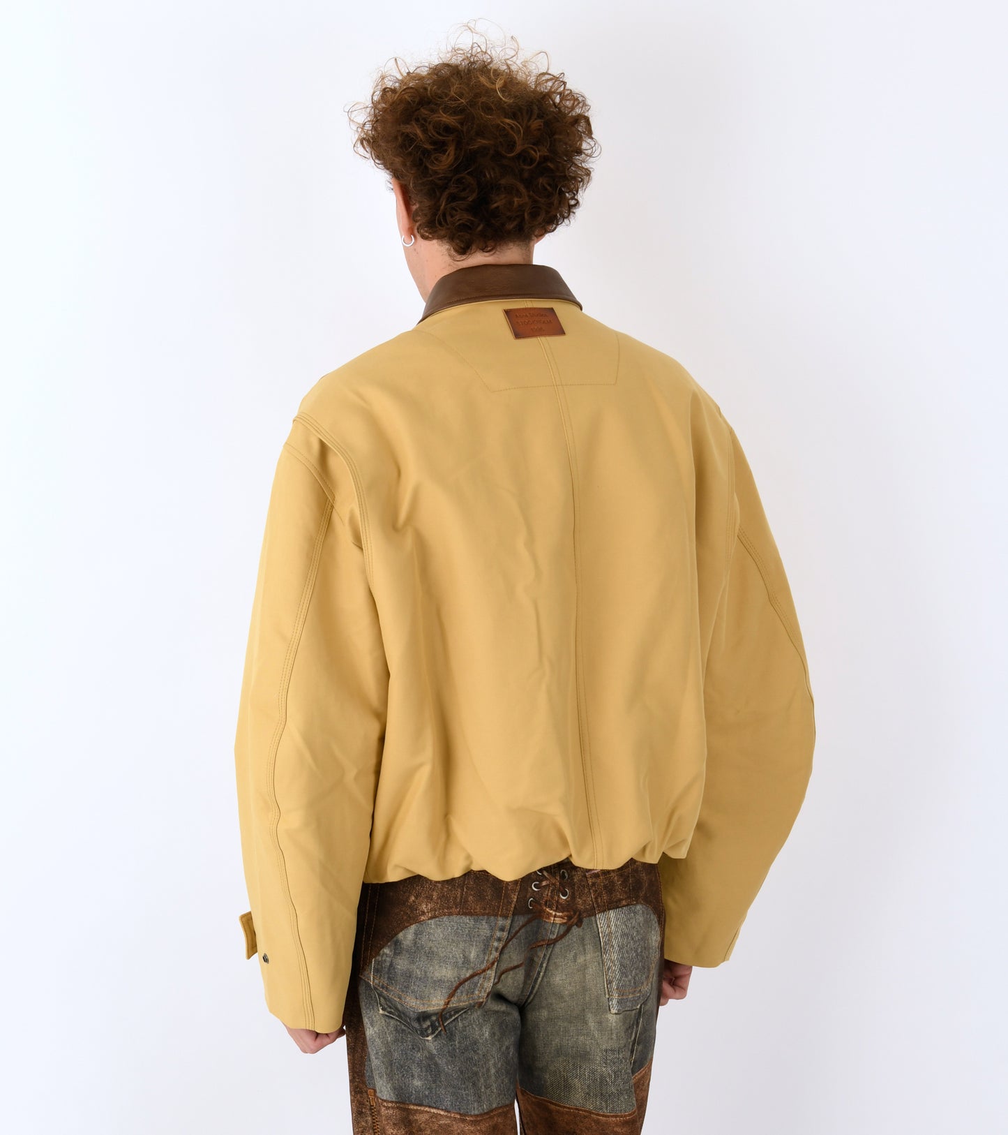 Twill Jacket Sand Beige