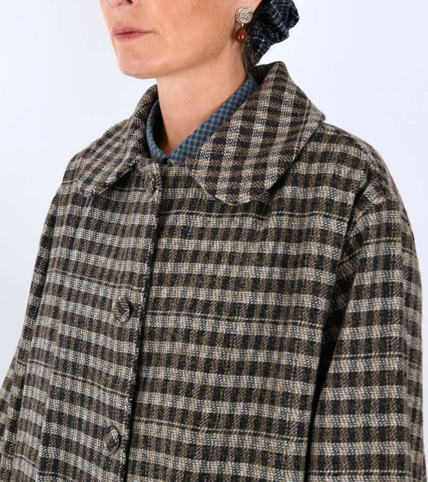Astrid Long Coat Check