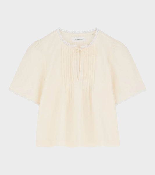 Freesia Blouse Buttermilk